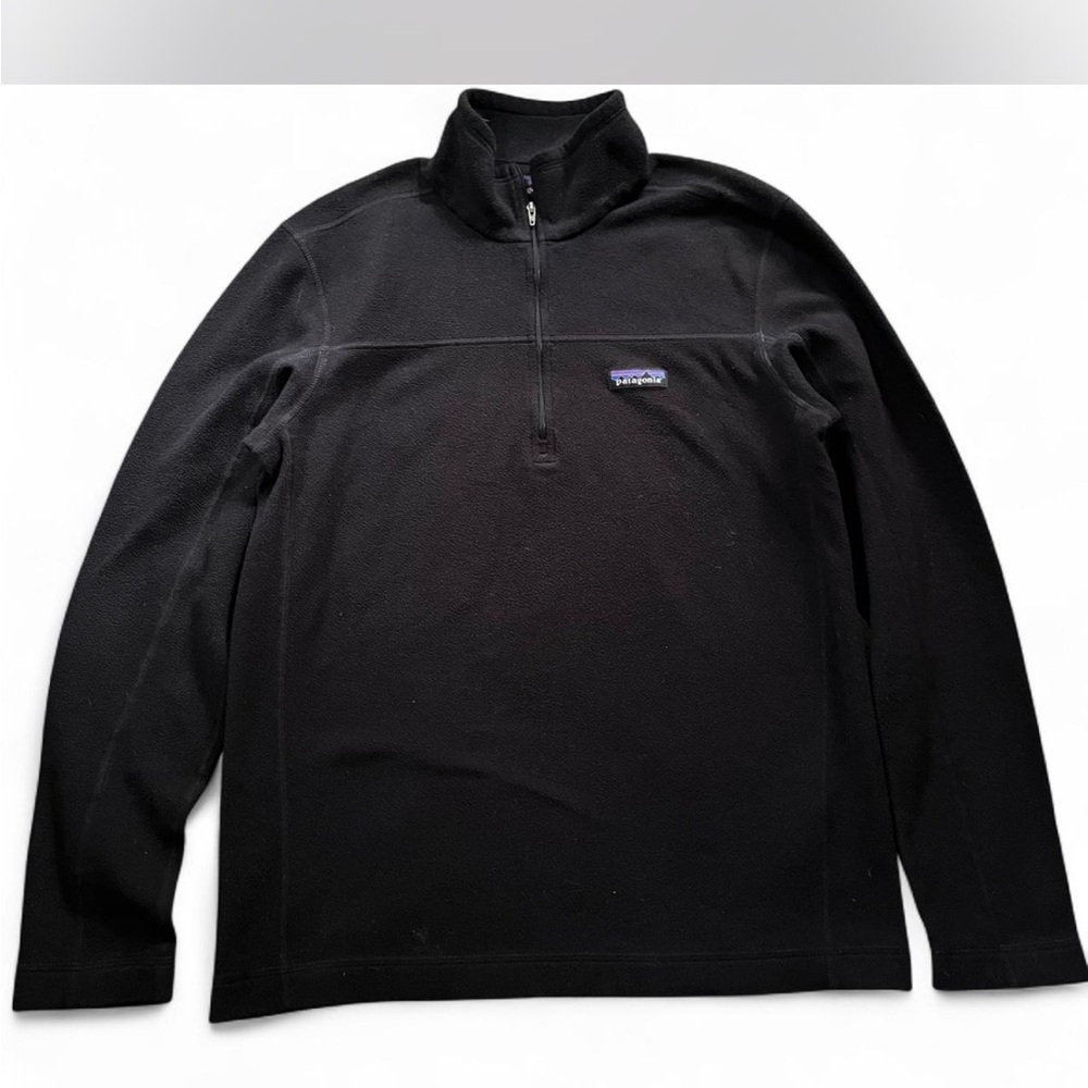 Patagonia Women’s 1/2 Zip Black Fleece Pullover